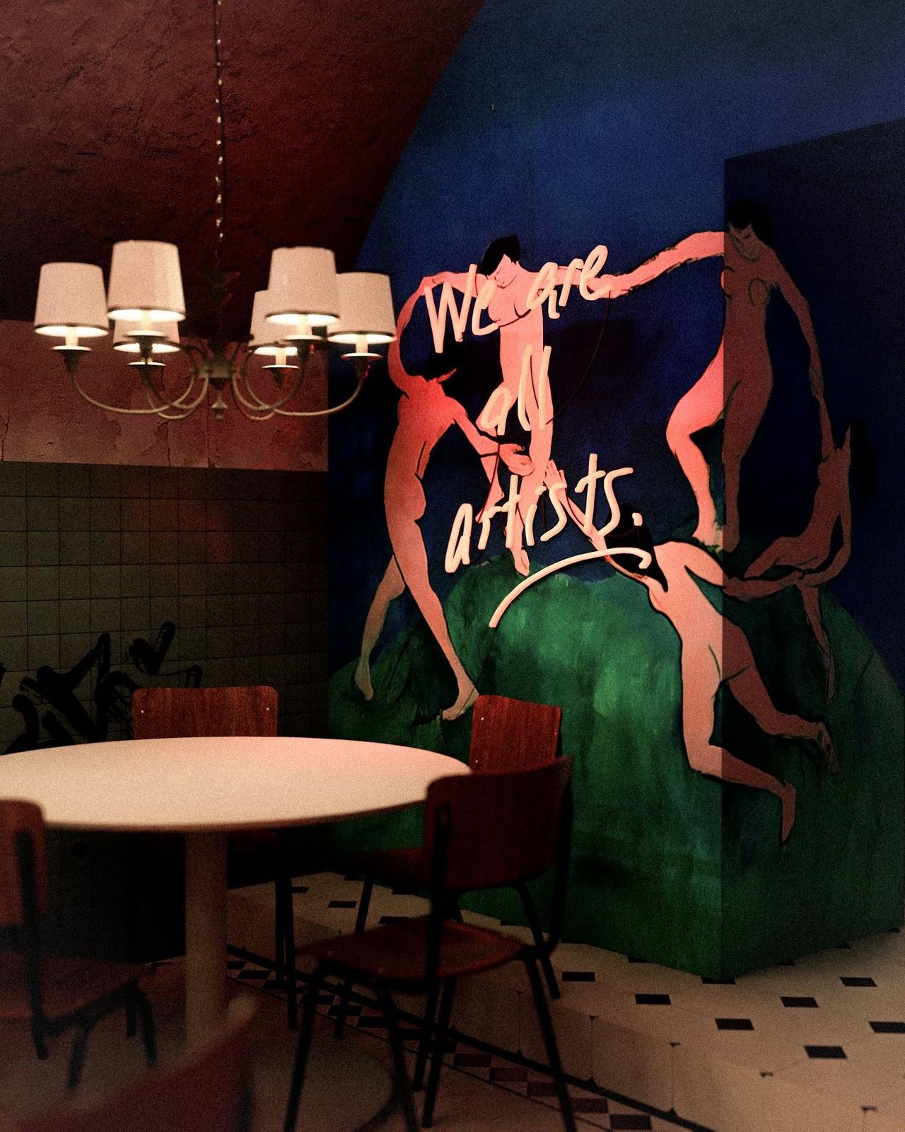 L.A.B. – Burger bar | interiér PORA – 5